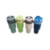 Stainless Steel Thermos Bottle with Straw (Random Colour)