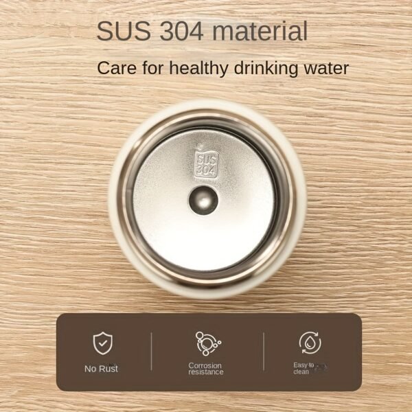 Japanese Minimalist Frosted Stainless Steel Travel Tumbler