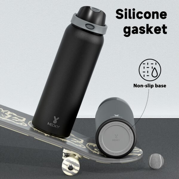 40oz Vacuum-Insulated Stainless Steel Sports Bottle
