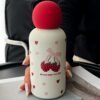 350ml Strawberry Heart Thermal Tumbler