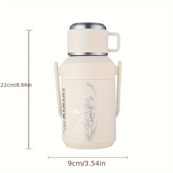 800ml Minimalist Travel Vacuum Bottle with Handle