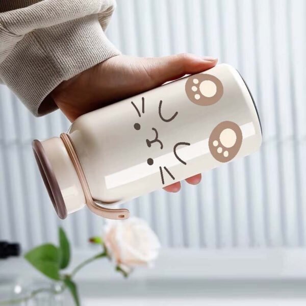 767ed517d8e44fb18b37f0819cbbbfe2-goods.jpeg Cute Cat 304 Stainless Steel Vacuum Cup with Lanyard