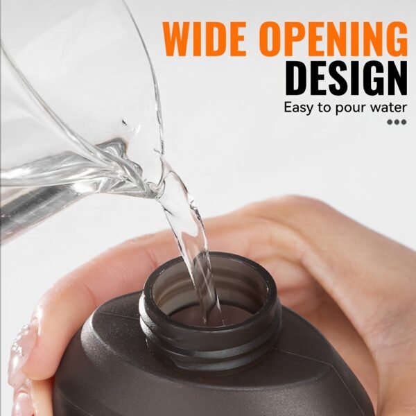 WRELS 350ml Dark Grey Flexible Sports Flask