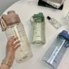 1.5L Wide-Mouth Leak-Proof Sports Water Bottle