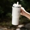 d89ac99e-8cbc-4f1b-aa94-d9ab9009b149.jpg 800ml White Magnetic-Lid Stainless Steel Thermal Bottle